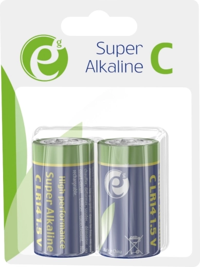 Alkalne baterije C LR14 1,5 V, pakiranje 2 kom