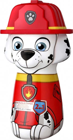 Psi Patrol Marshall gel za tuširanje i šampon 400 ml u 3D boci
