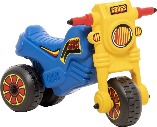 Odrážedlo Cross Motor 1 plavo