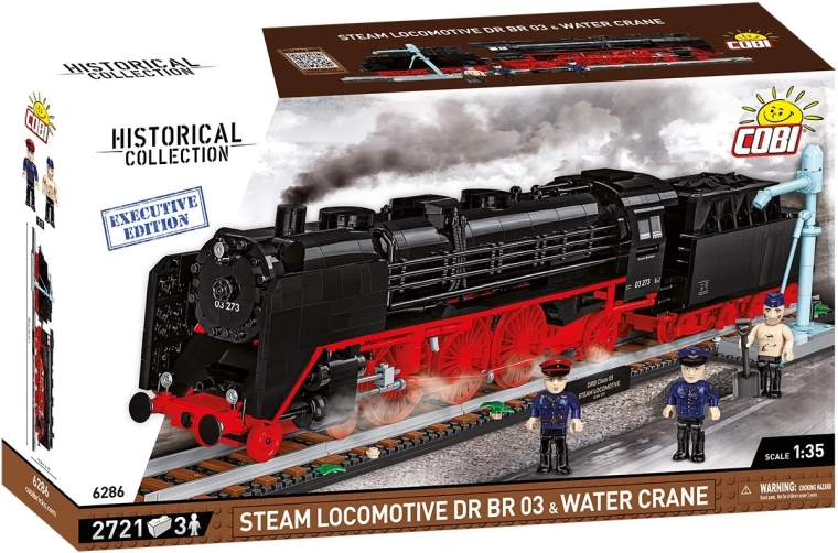 Cobi DR BR 03 steam locomotive with water crane Executive Edition 1:35