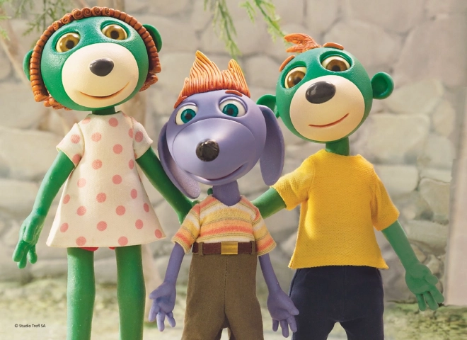 Puzzle Treflíci: Prijatelji 20 dijelova