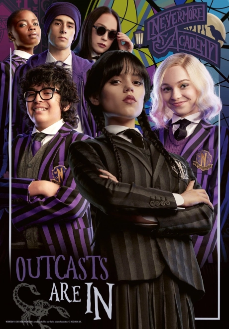 Puzzle 300 dijelova WEDNESDAY