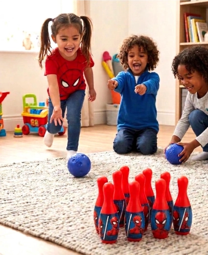 Mini Spider-Man Bowling