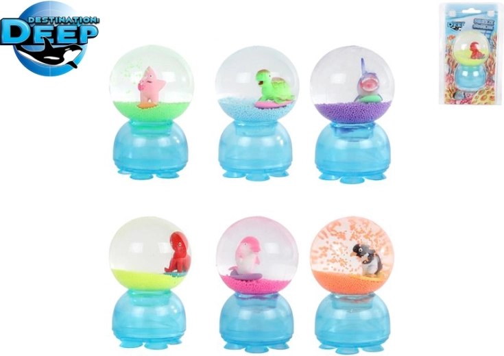 Stretch Snow Globe Destination Deep 9 cm