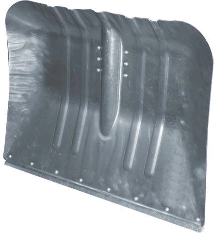 Aluminijska zakrivljena lopata za snijeg 47 × 38 cm bez drške