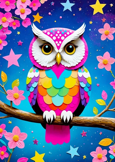 Enjoy puzzle Zvjezdana sova 1000 dijelova