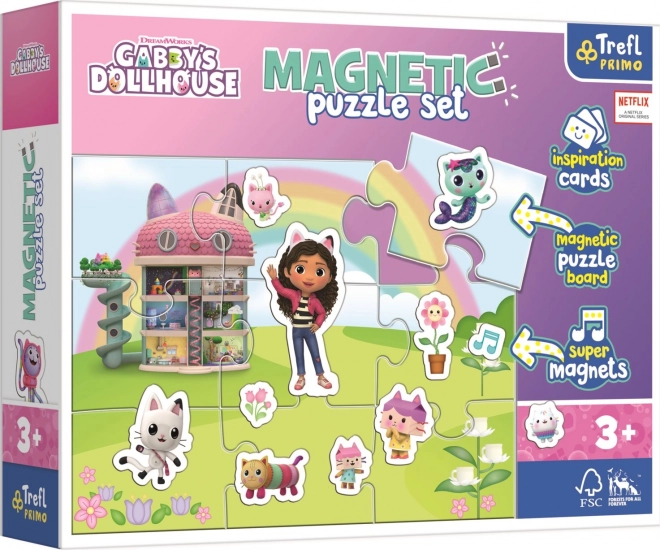 Magnetski puzzle set Gabinin čarobni dom Trefl
