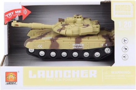 Bežični tenk na baterije sa svjetlima i zvukovima