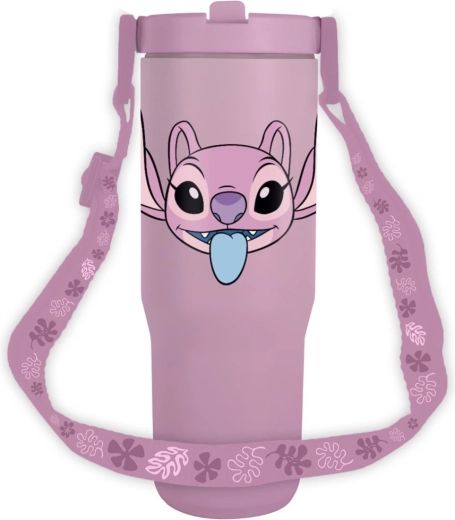 Putna šalica s remenom Lilo i Stitch Angel