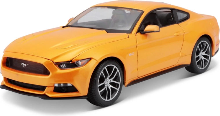 Maisto Ford Mustang GT 2015 metalni model narančasti 1:18