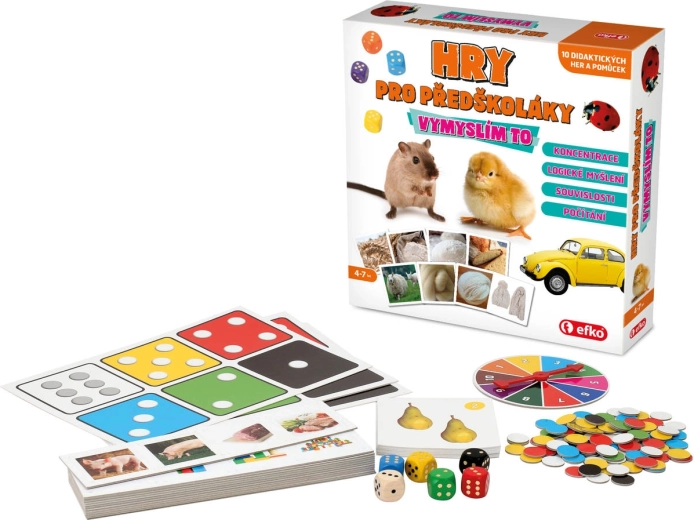 Igre za predškolce Smislim to – obrazovni set igara Montessori