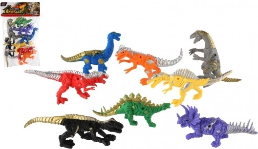 set plastičnih dinosaura 8 kom 14–17 cm u vrećici