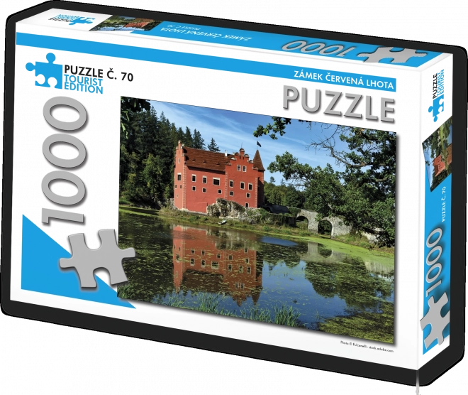 Puzzle Dvorac Červená Lhota 1000 dijelova Turističko izdanje