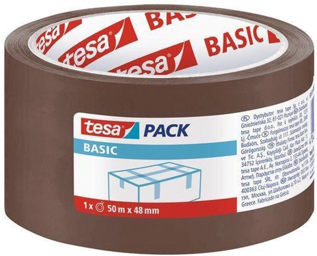 Ljepljiva traka za pakiranje 48 mm × 50 m smeđa Tesa