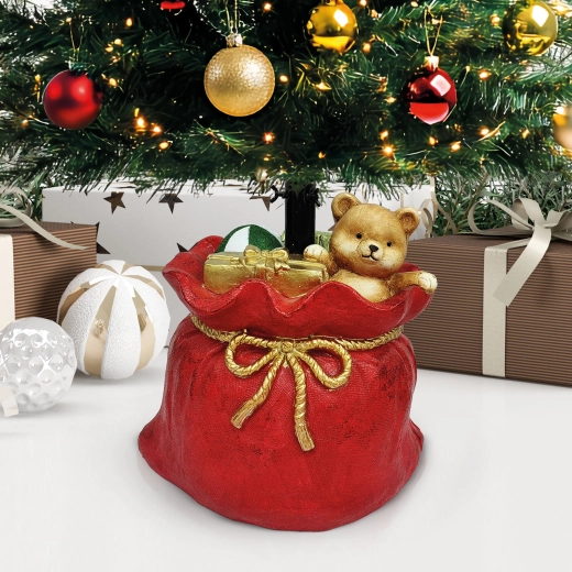 Christmas Tree Stand Shaped Like Santa's Sack