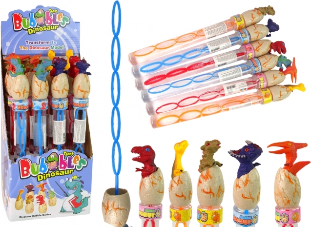 Boca za mjehuriće s motivom dinosaura 34 cm – razne boje