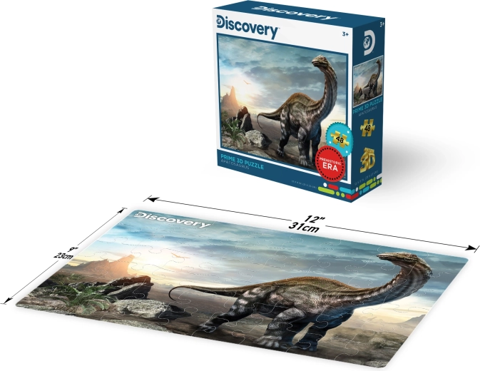 3D puzzle Apatosaurus 48 dijelova