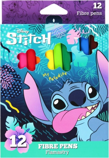 Colored markers Lilo and Stitch - 12 pcs