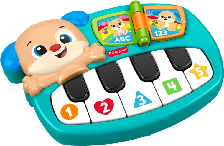Fisher-Price edukativni pianino Psića pametnice „Ucz się i śmiej!”