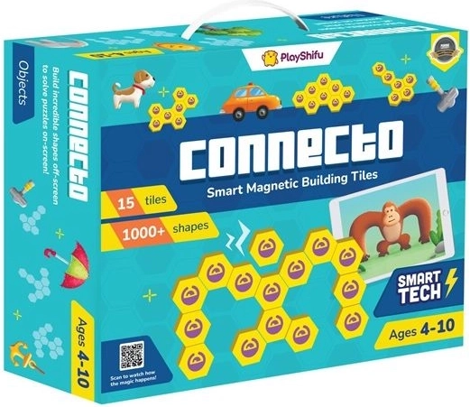 Playshifu Plugo Link – educational building kit with augmented reality (AR)