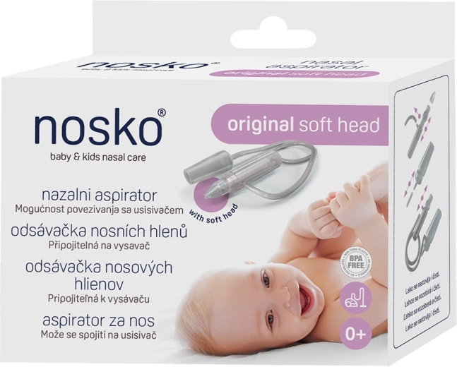 NOSKO aspirator za nosni sekret Soft Head