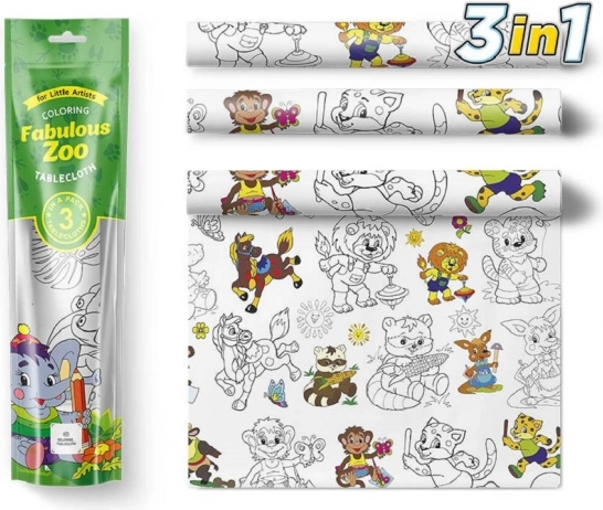 Slikarski stolnjaci Pexi - Sjajan zoološki vrt