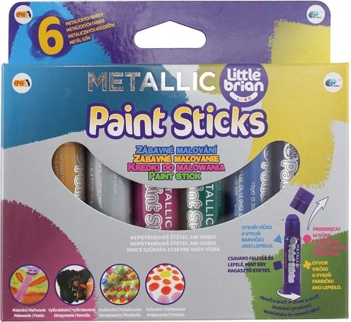 Little Brian Paint Sticks metalik boje