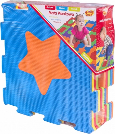 Pjenasta puzzle podloga – oblici