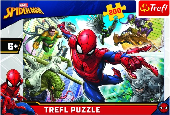 Puzzle Trefl 200 dijelova Spider-Man rođeni heroj