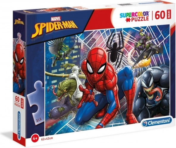 Puzzle 60 maxi dijelova Super Color – SPIDER-MAN