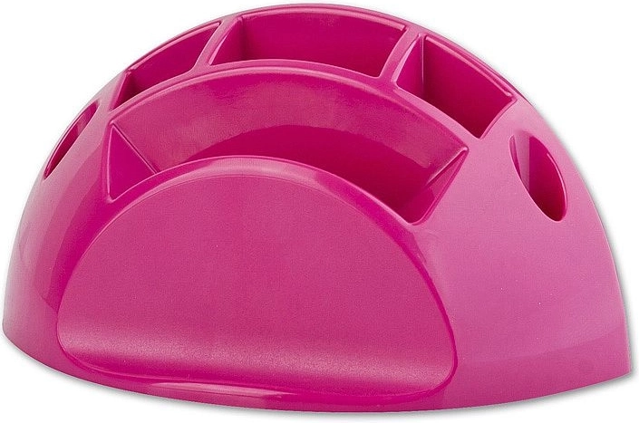 ICO Smart Design Desk Organizer for Pens and Sticky Notes, Pink