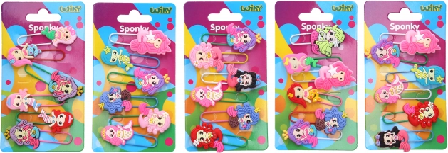 Kopče i knjižne oznake morska sirena, set 6 kom