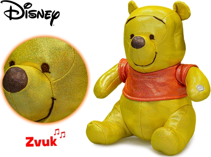 Medo Winnie Pooh sjajni plišanac sa zvukom 29 cm