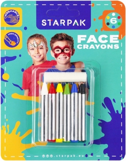 Set boja za lice sa šljokicama