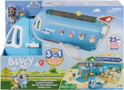 Bluey avion 3 u 1 s figuricama