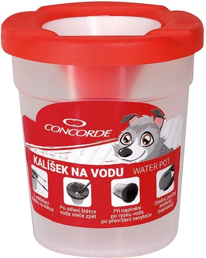 Čaša za vodu CONCORDE 9 cm, mješavina boja