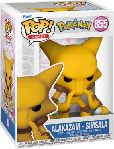 Funko Pop! Pokémon Alakazam (Simsala) #855 - 1 komad