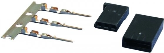 JAMARA JR Servo Connector Set, 3 Pieces
