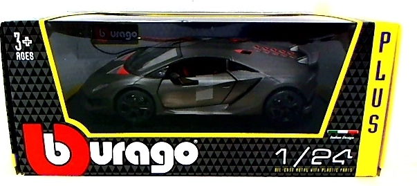 Model Lamborghini Sesto Elemento 1:24 Metalik Siva