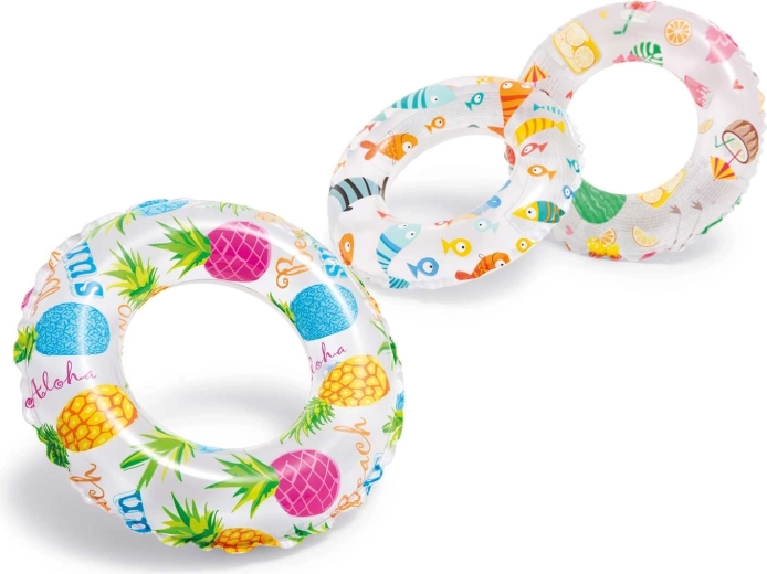 Nafukavajući plivaći kolut 51 cm INTEX – ljetni motivi