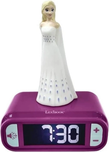 Dječji budilica s noćnim svjetlom Snježno kraljevstvo Elsa