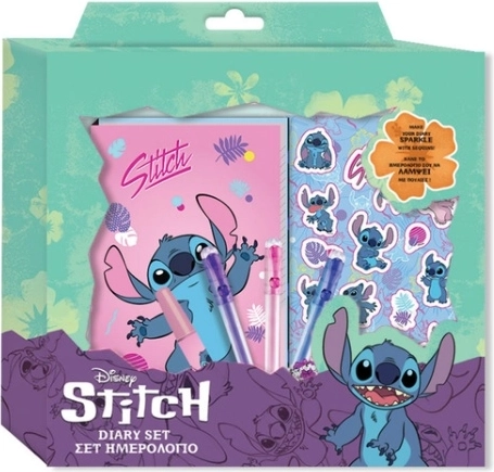 Sequin Notebook Lilo & Stitch