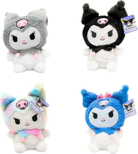 Plišana igračka HELLO KITTY Kuromi 30 cm – pahuljasti mazilac