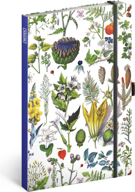 Bilježnica Biljke Kateřine Winterové, točkasta, 13 × 21 cm