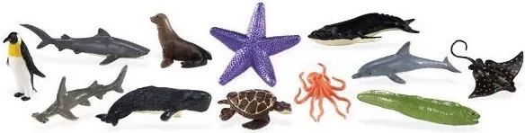 Sea Life – mini sea animal figurines - 1 piece