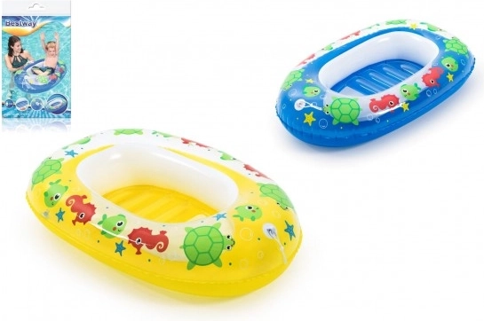 Čamac/Raft na napuhavanje dječji 102x69 cm 2 boje u vrećici 3-6 godina