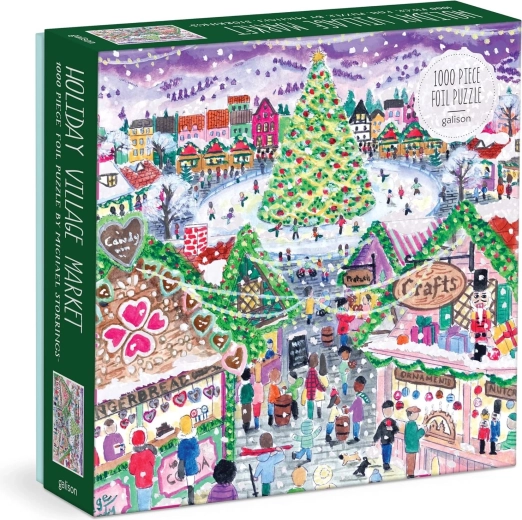 Galison Metalik puzzle Adventski sajmovi, 1.000 dijelova