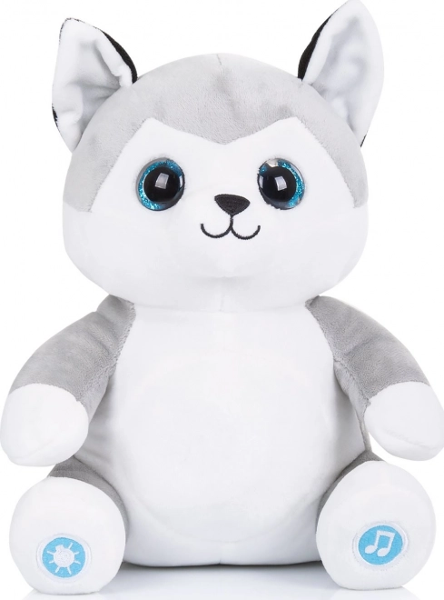 Plišani haski sa svjetlima i glazbom CHIPOLINO