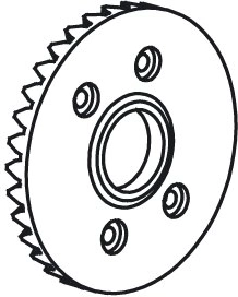 Bevel gear for Voltage, Major, Tiger, Hoolk, Infect and Liquid
