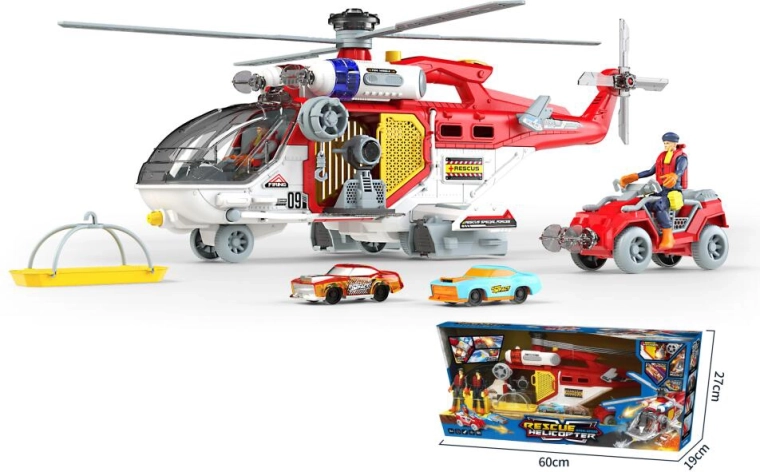 Spasilački avion s automobilima i spasilačkim timom